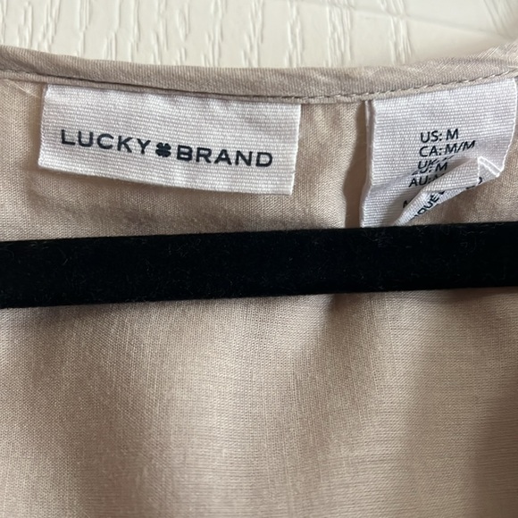 Lucky Brand Beige Dress - Picture 2 of 6
